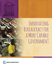 Cover of the report called Innovating Bureaucracy for a More Capable Government